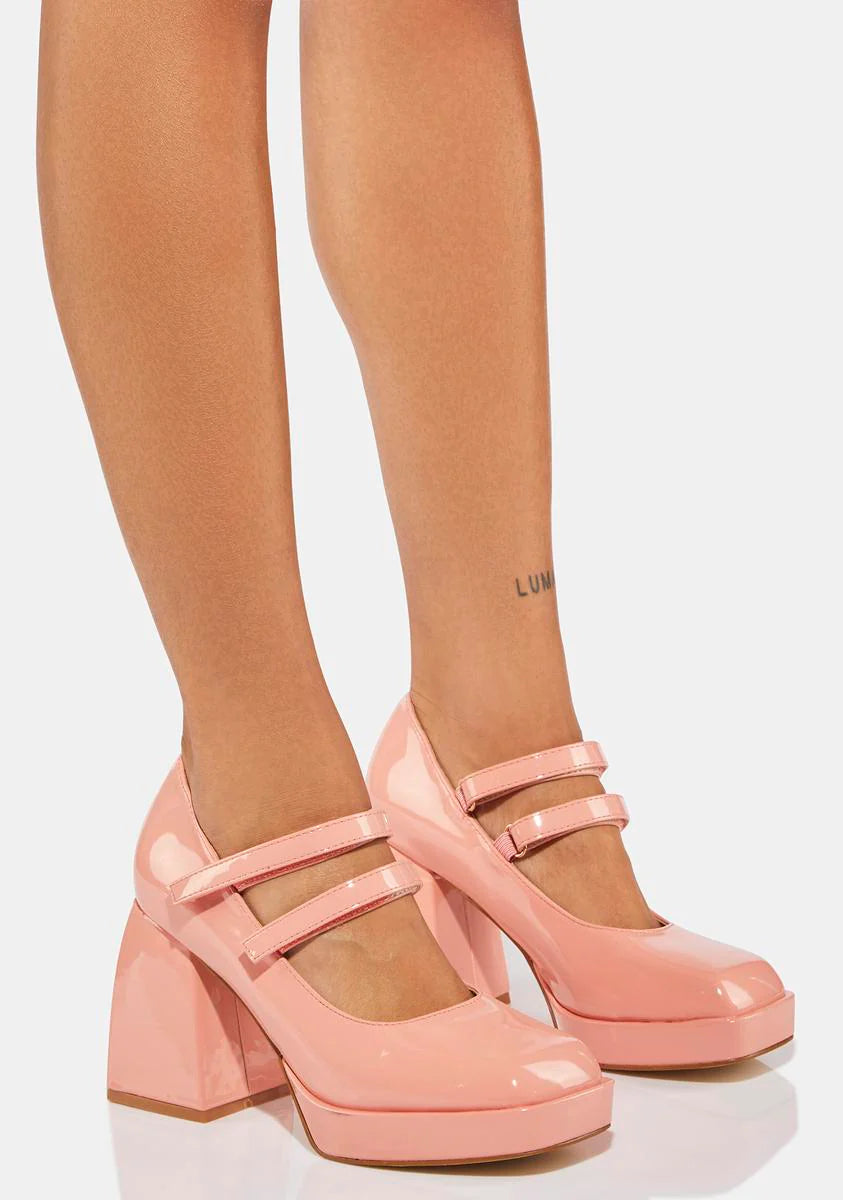 Diva You Show Off Block Heels