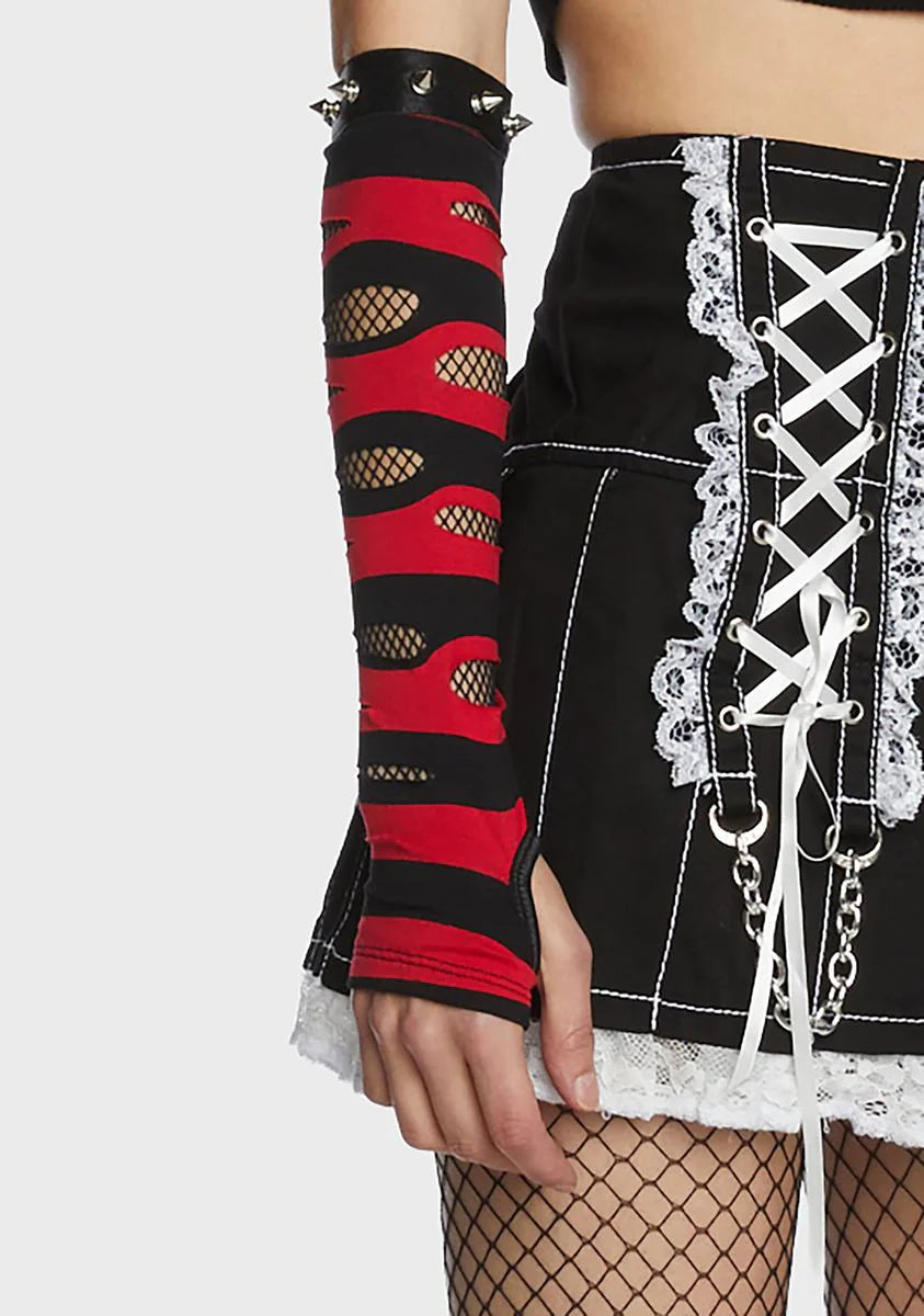 Danger Zone Distressed Gloves