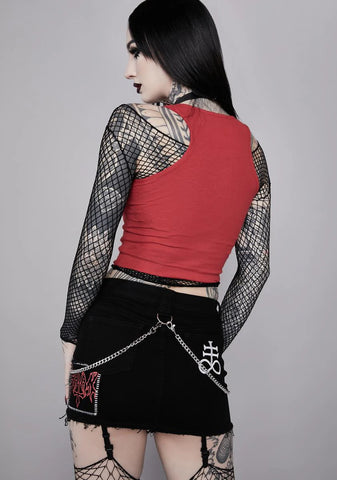 Noise Annoys Mini Skirt