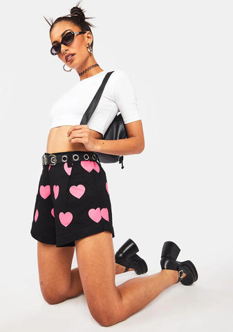 All The Lovers Heart Shorts