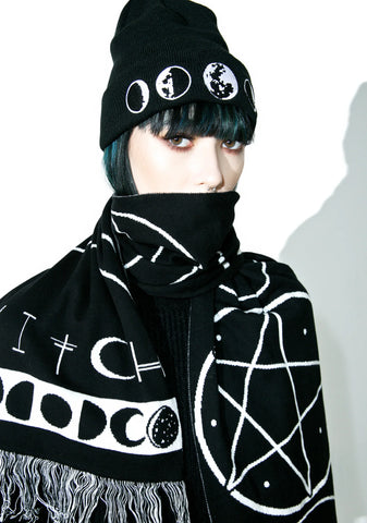 Phases Of The Moon Beanie