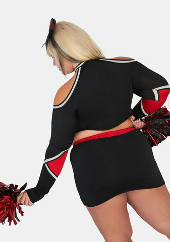 Real Pep Squad Cheerleader Costume