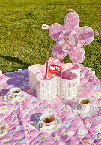 Daisy Me Rollin' Picnic Basket