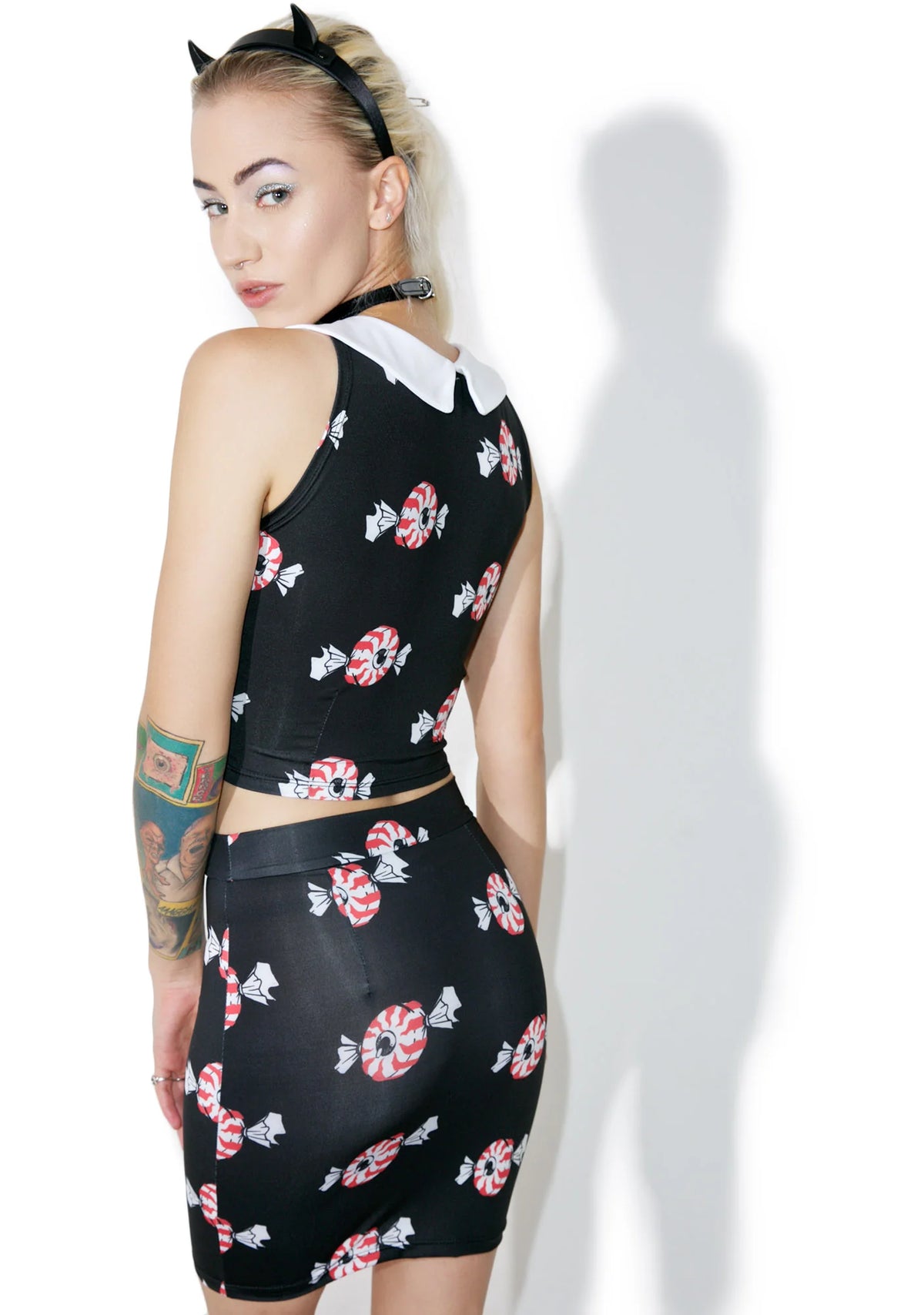 Creepy Candy 2 Piece Dress