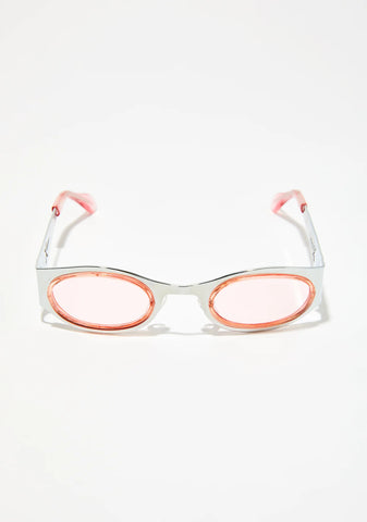 Millennial Metal Clear Sunglasses