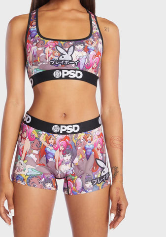 Playboy Cyber Bunnies Sports Bra