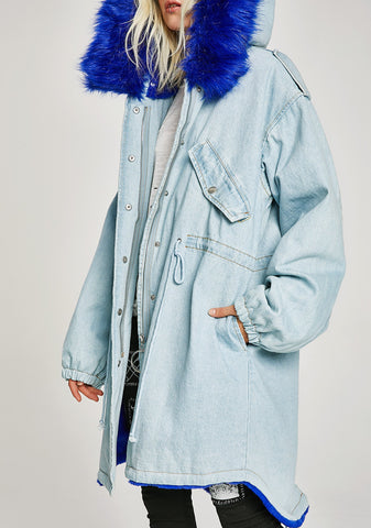 Sweetie Bird Denim Parka