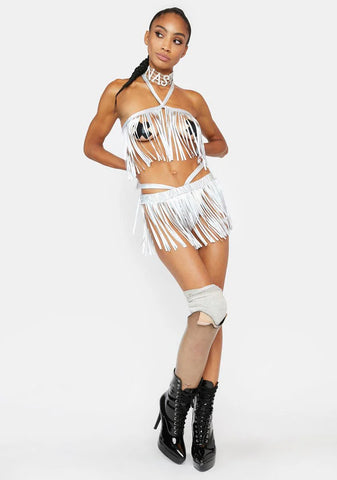 Chrome Wild For U Fringe Set
