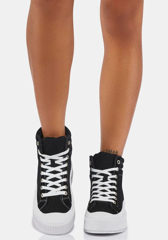 Ain't It Funny High Top Sneakers