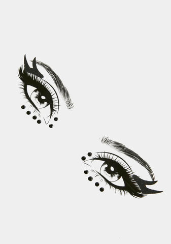 Wicked Glam Devil Face & Body Gems