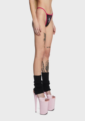 Cupid's Heart Thong Panty