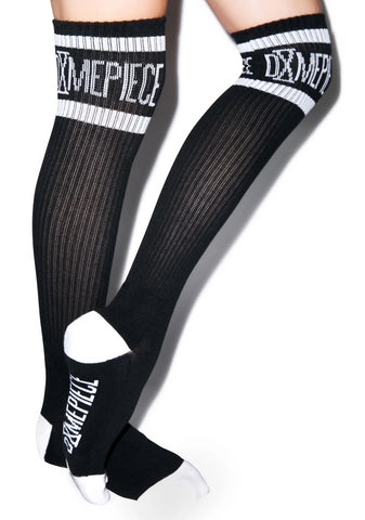 Athletic Logo Knee High Socks