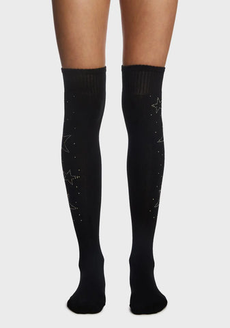 Stargazing Knee High Socks