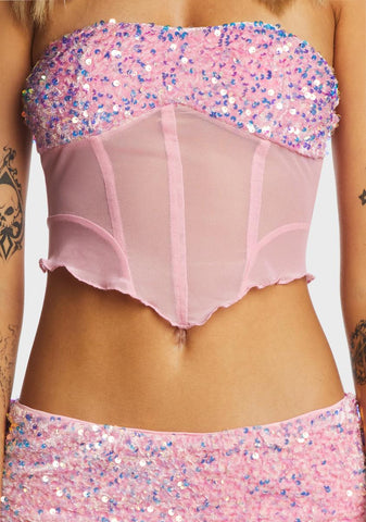 Baby Raise Your Glass Skirt Set