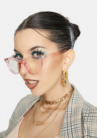 Pink Canyon Blue Light Blocking Glasses