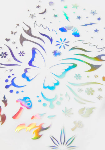 Rave Day Face Decal Mix Pack