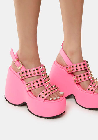 London Wedge Sandals