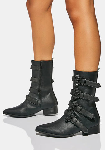 Warlock Buckle Boots