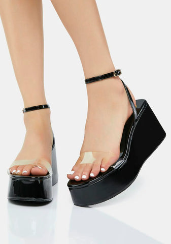 Set The Bar Platform Sandals