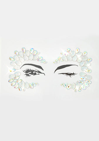 Crystal Diamond Face Jewel