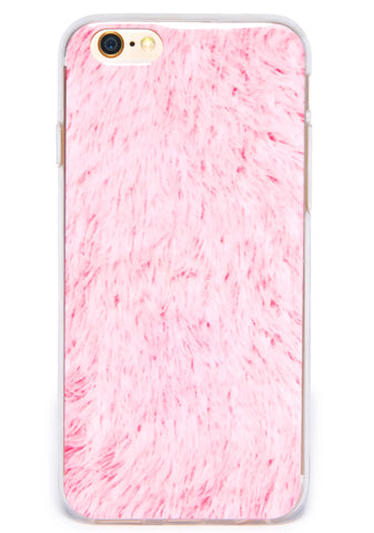 Pink Fur iPhone 6 Case