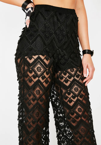 Night Traveler Lace Pants