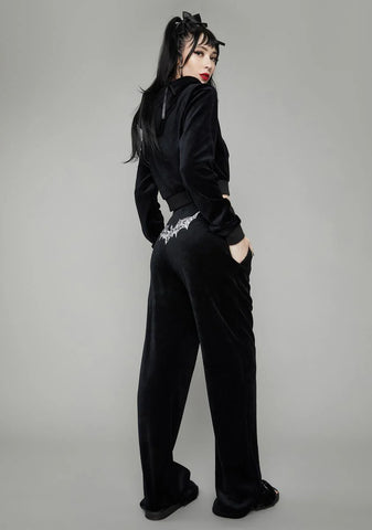 Winging It Velour Pants