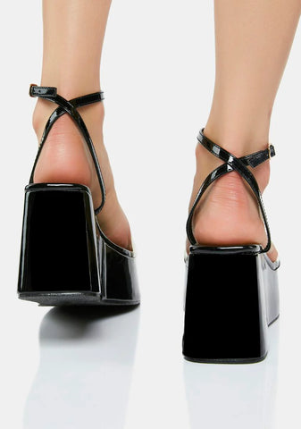 Set The Bar Platform Sandals