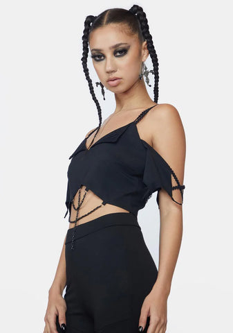 Off The Shoulder Crop Top