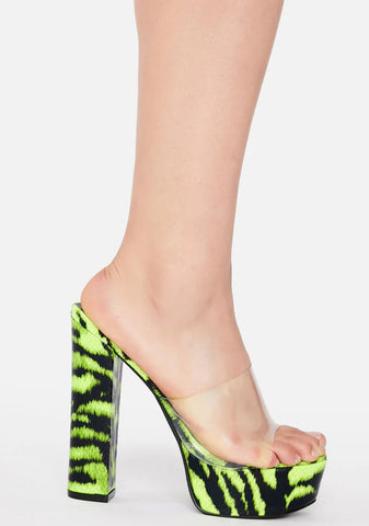 Ivy Hear Me Purr Platform Heels