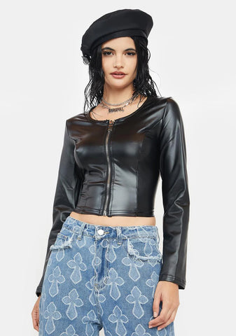 Nothing To It Crop Top