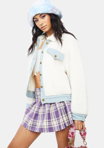 Reverse The Roles Sherpa Jacket