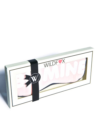 Be Mine Eye Mask - Pink