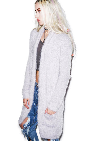 Blizzard Cardigan - Light Purple