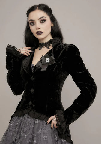 Toxic Allure Velvet Jacket