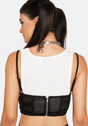 Night Wins Every Time Corset Top