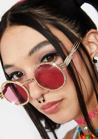 Love Revolution Circle Sunglasses