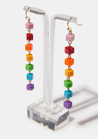 Simon Says Dice Earrings