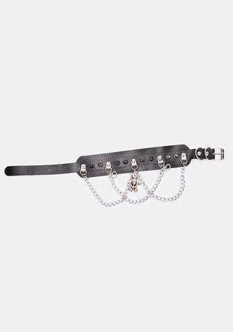 Hug Of Death Spiked Choker