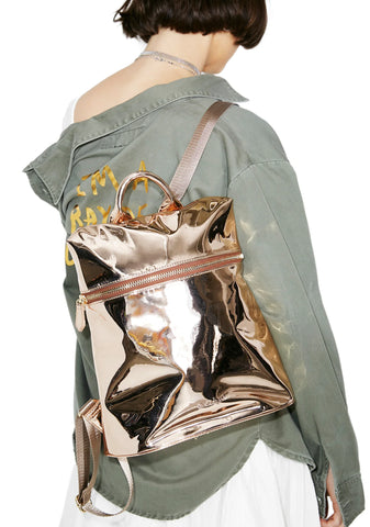 Technoglow Metallic Backpack