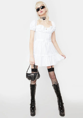 Sheila Puff Sleeve Dress