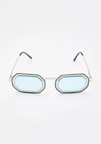 Tidal Zone Oval Sunglasses