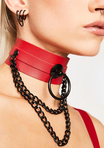 Flame Phantom Trap O-Ring Choker