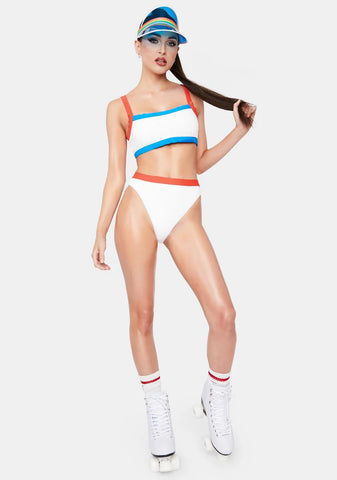 White Combo Ultra Bikini Bottoms