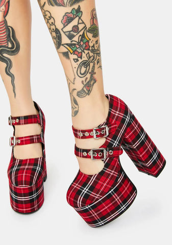 Hate To Love Platform Mary Janes