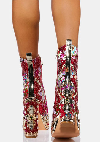 Richie Rich Platform Boots