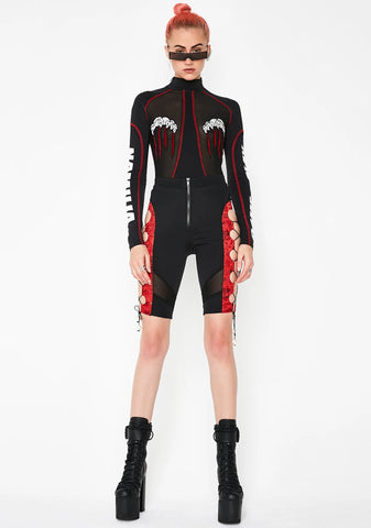 Dragon Brocade Shorts