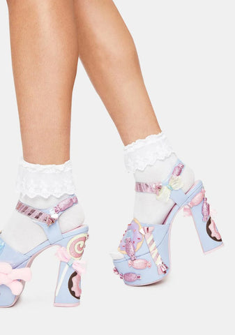 Sweet Masterpiece Platform Heels
