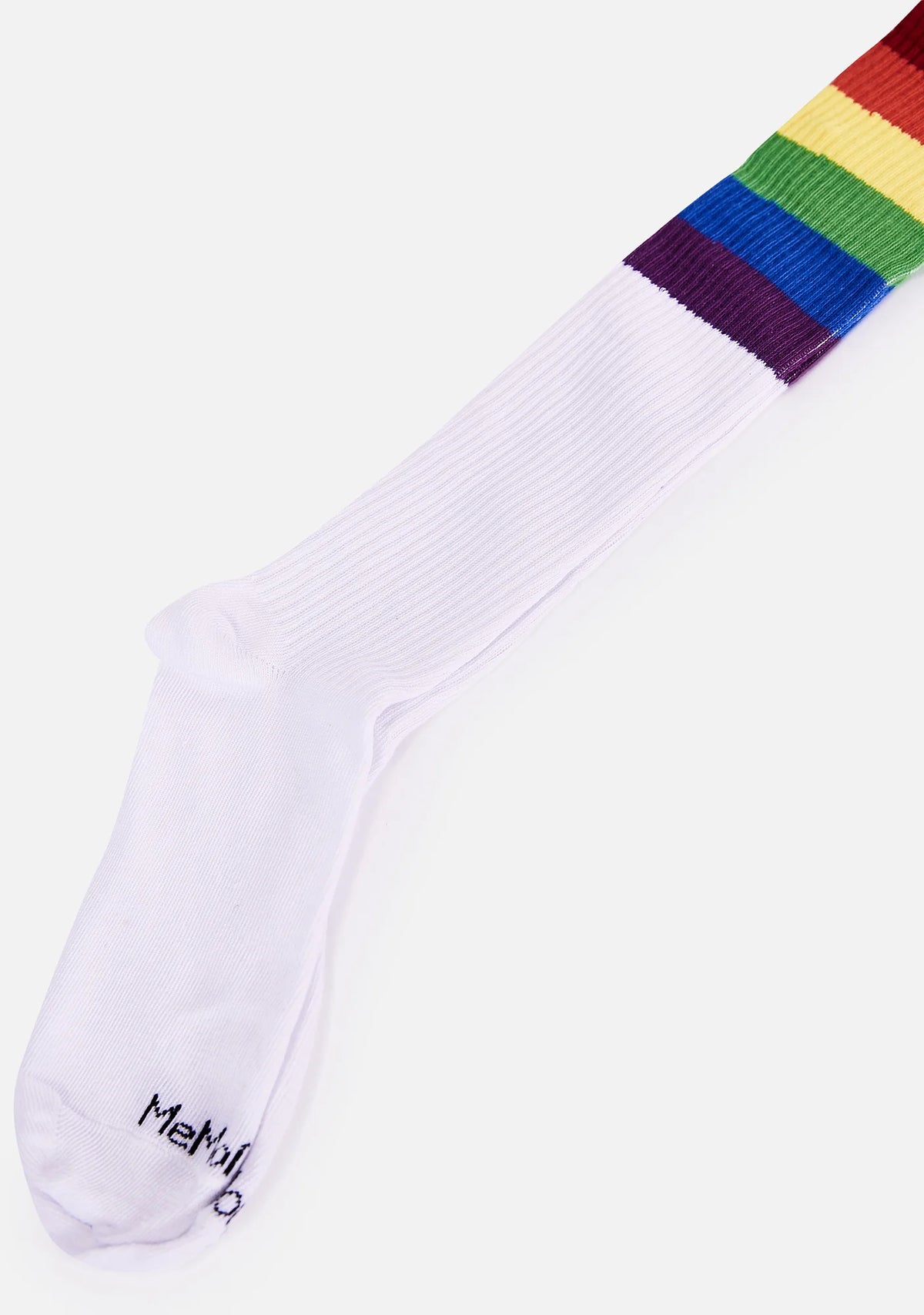 Rainbow Rugby Knee High Socks
