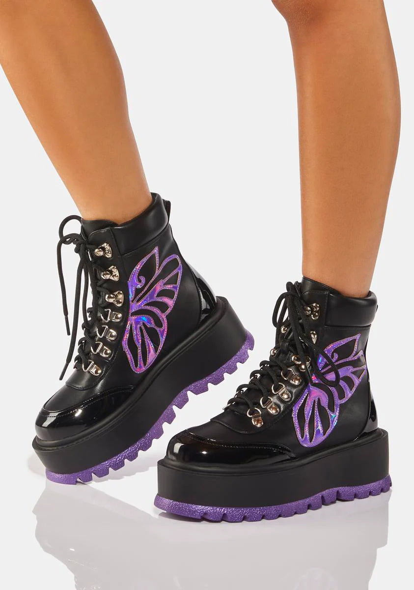 Tooth Fairy Combat Boots